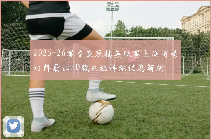 2025-26赛季亚冠精英联赛上海海港对阵蔚山HD裁判组详细信息解析
